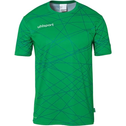 Uhlsport Sportshirt Prediction Shirt Kurzarm 1005294 Grün-M