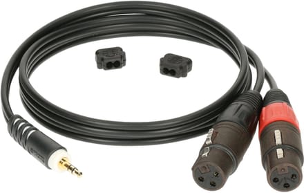 Klotz Insertkabel,2x XLR-f/3,5sym 3 m, AY8-0300, Minijack - Insert kabel