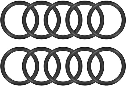 Dailygoods- O-ring Nitrilrubber - Afdichtingsring 31mm OD - Rubber Ringen 50 Stks - Antistatisch - Oliebestendig - Hittebestendig