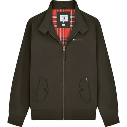 Lambretta Harrington heren douchebestendig jack (Kaki Bruin)