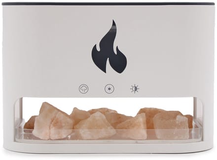 Blaze Aroma Diffuser - Himalaya Zoutkamer - USB-C - Vlameffect (Zout inbegrepen)