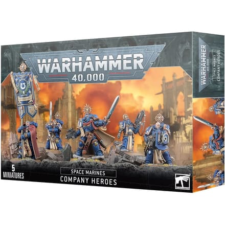 Figurine Games Workshop Warhammer 40k - Space Marines Heros de Compagnie