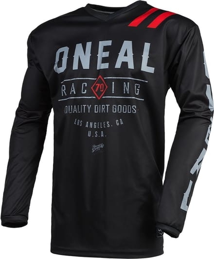 O'Neal Element Jersey Heren, zwart/grijs Maat S