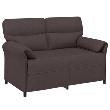 vidaXL - Bank - 100% - polyester - metalen - frame - MDF, - Multiplex