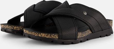 Panama Jack Salman C14 Slippers zwart Leer - Maat 44
