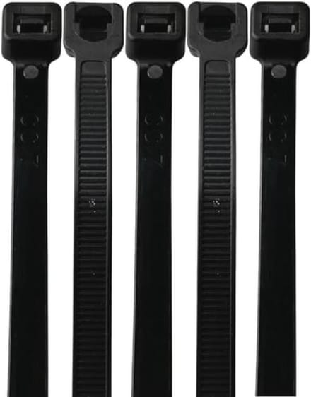 Heavy Duty Cable Ties Extra Long 9x1000mm in Black (50) - ShopVlot