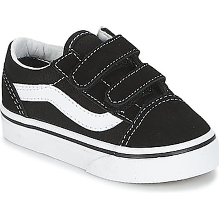 Vans Old Skool V Sneakers Kinderen - Black