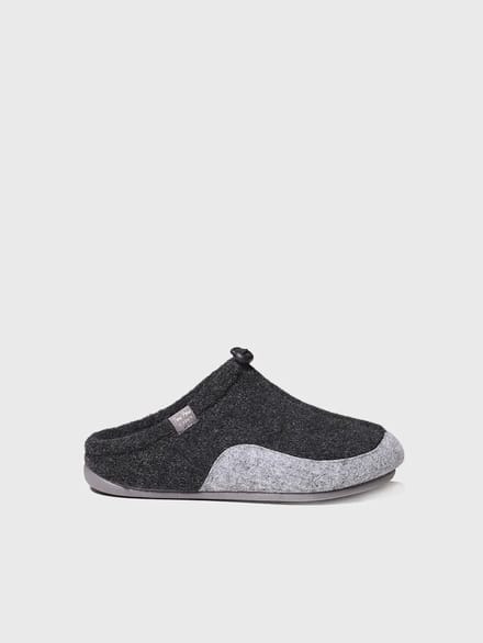 Herenslipper van gerecycled vilt | NADIR-FR