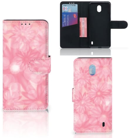 Nokia 1 Plus Hoesje Spring Flowers