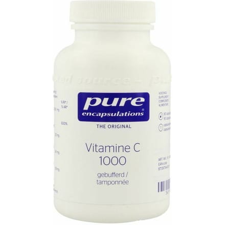 Pure Encapsulations Vitamine C 1000 Gebufferd 90 Capsules
