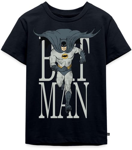Batman Runs Through the Night Premium T Shirt Kinderen