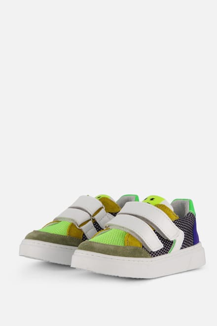 Muyters Velcro Sneakers groen Leer - Maat 24 - Kinderschoenen