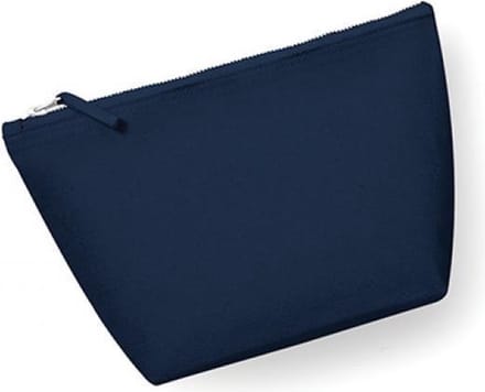 Westford Mill Canvas Accessory Bag WM540 - Navy - M (19 x 18 x 9 cm)