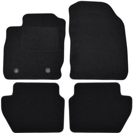 Vloermatten - Ford - EcoSport - Zwart velours - 4 stuks - Nauwkeurige pasvorm