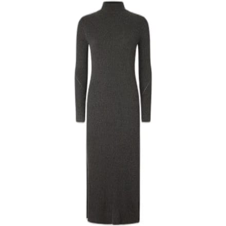 Pepe Jeans Dalia Dress Lang Mouw Jurk Grijs M Vrouw