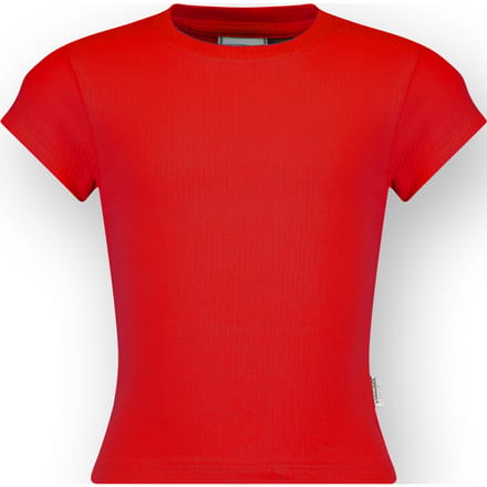 T-shirt Icon-Crop rib tee