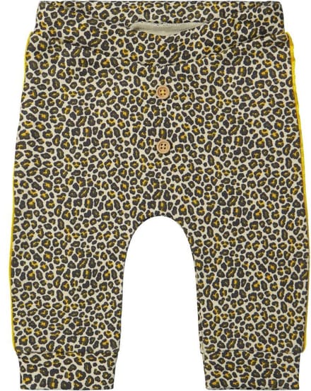 Ducky Beau pants leopard pattern - Maat 68