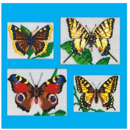 Stickit vlinders 4 in 1 set, ca. 6.750 steentjes