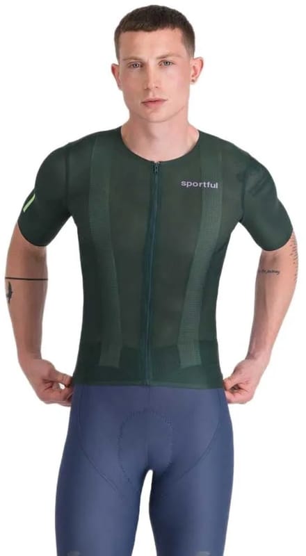 Sportful Light 2 Korte Mouw Wielertrui Groen S Man