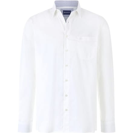 Babista herren Overhemd - 43/44 - wit - Plus Size