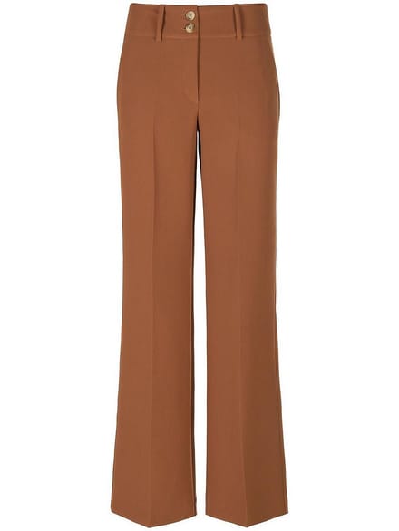 Broek verstevigde band Van Fadenmeister Berlin bruin