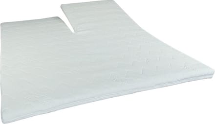 Slaaploods.nl Splittopper - Koudschuim Bamboo - 160x200 cm - Dikte 8 cm