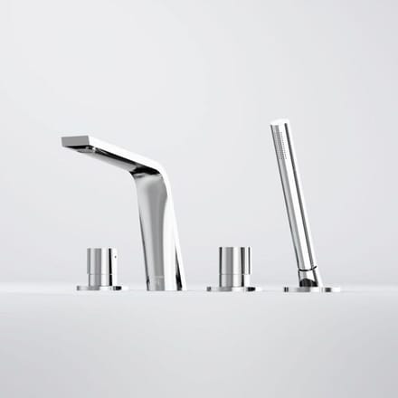 Steinberg Series 260 4-hole bath/shower stand mixer with spout 260.2400