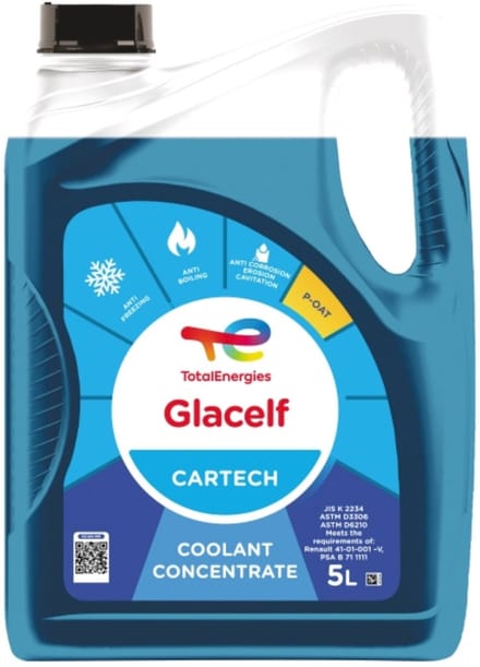 Total Glacelf Cartech G12 koelvloeistof 5 liter