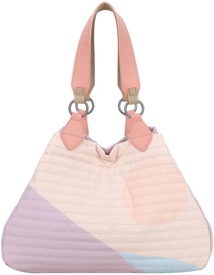 Fritzi aus Preußen shopper schoudertas Izzy Medium Limited Quilted Canvas Summer Dawn veelkleurig