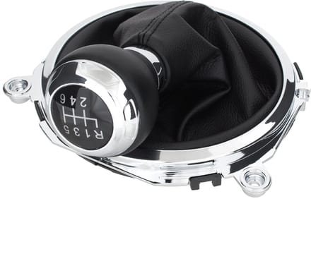MODECAR Audi TT 8J Serie - Versnellingspookknop - Zwart/Chroom - 6 Versnellingen