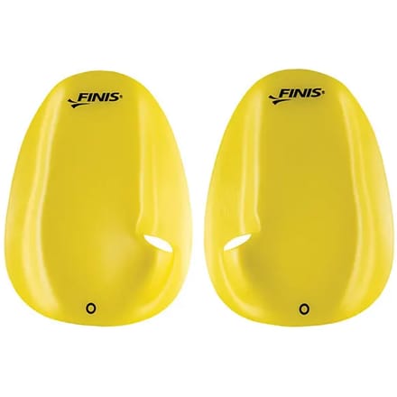 Finis - agility paddles floating - geel - maat M