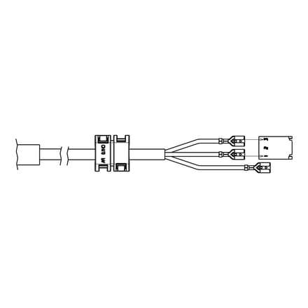 AEG snoer, met, klem, SWITZ 1,85m 140211772011