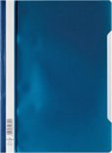 Durable – snelhechtmap blauw – 10 stuk