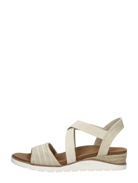 Skechers  - Maat 40 - Arch Fit Beach Kiss-Boho Beyo Dames Sandalen - beige