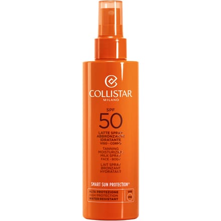 Collistar Sun Perfect Tan Tanning Moisturizing Milk Spray SPF50 Crème