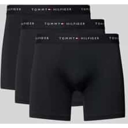 Boxershorts met elastische band met logo-intarsia in Set van 3