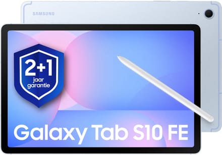 Samsung Galaxy Tab S10 FE - WiFi - 128GB - Blue + 1 jaar extra garantie
