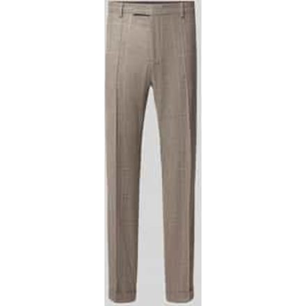 Slim Fit pantalon van zuivere scheerwol model 'C-Huge'
