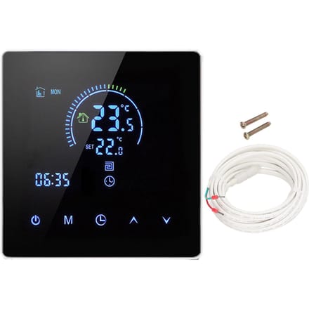 16A Digitale Thermostaat met LCD-display Programmeerbare Thermostaat Elektrische Verwarmingsthermostaat voor