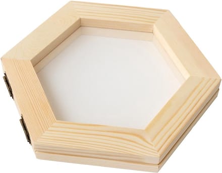 American Crafts - handschep papier frame - hexagon - 34030783