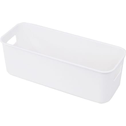 Telefoonhoesjes Doos Organizer Multifunctioneel Stijlvol Eenvoudig Ontwerp Grote Capaciteit Plastic Opbergmand white