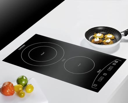 Inbouwkookplaat - Keramische Kookplaat - Snel Koken - HiLight Technologie - Medium - Zwart