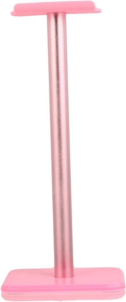 Hoofdtelefoonstandaard - Headset Rek - Bureau Organisatie - Stabiele Basis - 23 x 10 x 10 cm - Roze