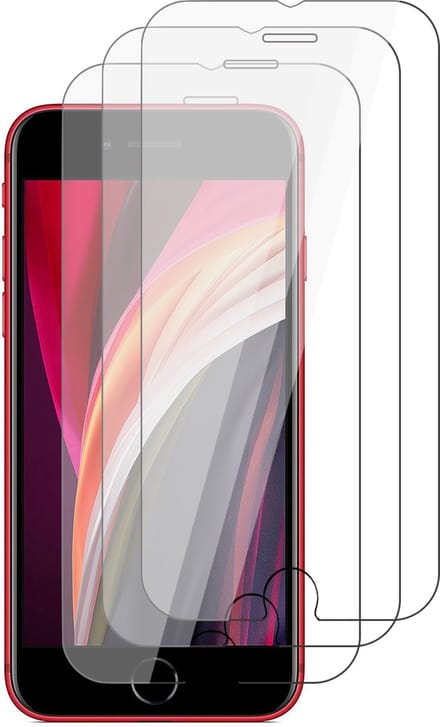 Screenprotector geschikt voor iPhone 8 Plus / 7 Plus - 3 Stuks Beschermglas Screenprotector Glas Screen Protector