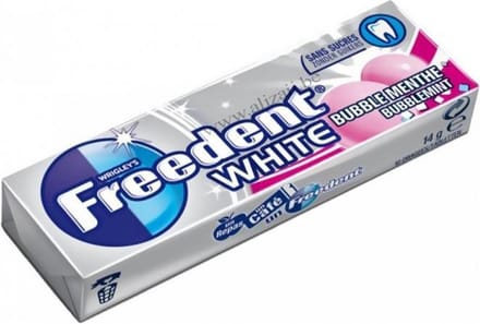 Freedent White BubbleMint kauwgom
