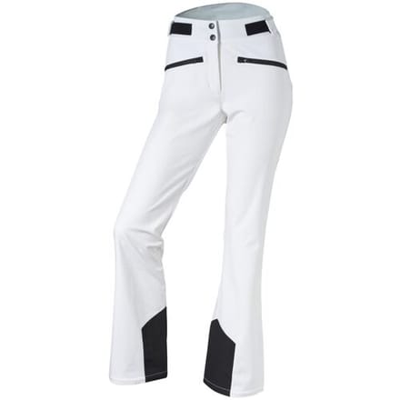 CRIVIT Dames softshell skibroek Glamour (wit, 40)