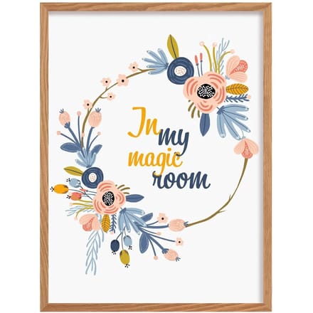 Magische bloemen Yellow Tipi