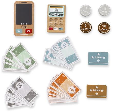 Vertbaudet FSC®-houten muntset
