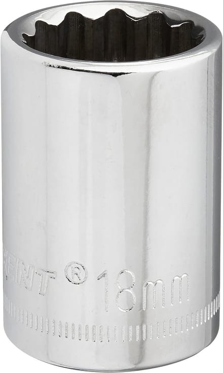 1/2" Dop Sleutel 18mm 12-kant - Professionele Kwaliteit