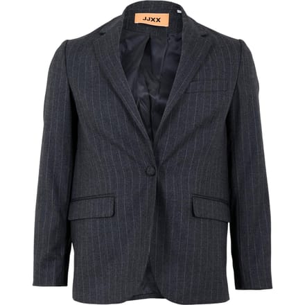 JJXX Dames Mary Stripe Enkele-Breasted Blazer (Grijs Melange)